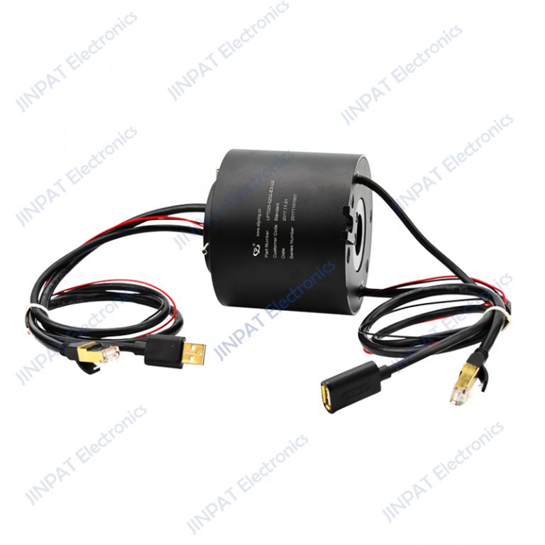 Контактное кольцо для передачи сигнала Ethernet LPT025-0202-E3-U2