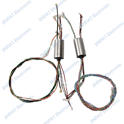 LPM-18U-0203-03S-01E2-01SD2 3G-SDI & Ethernet Capsule Slip Ring