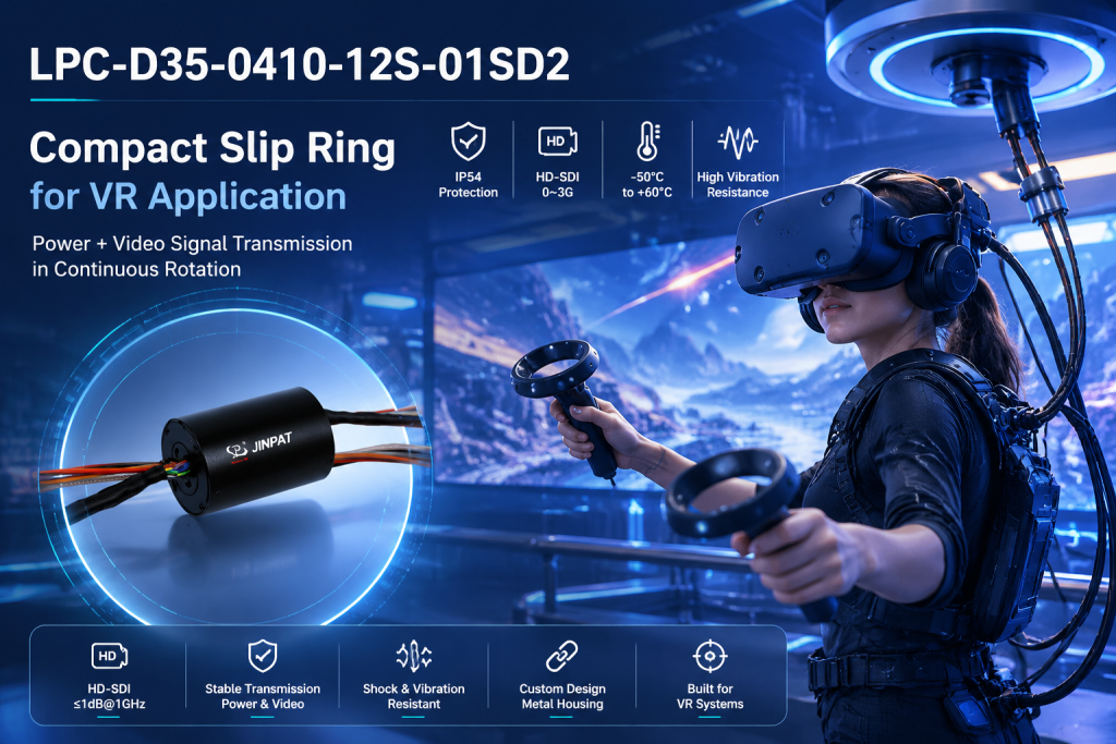 Reliable Slip Ring Solutions for VR Systems Operating in Extreme Environments