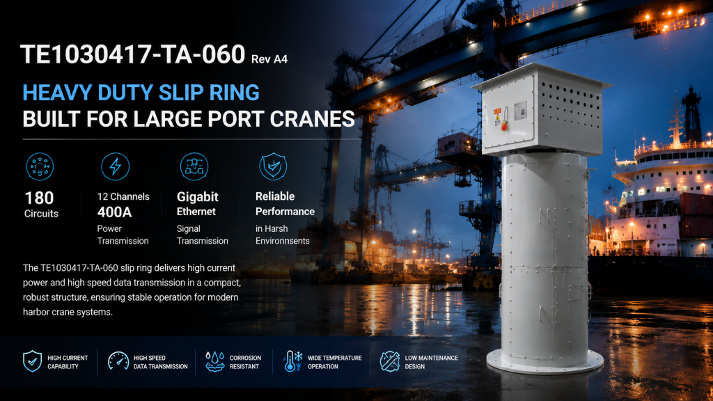 Gigabit Ethernet Communication for Modern Crane Automation