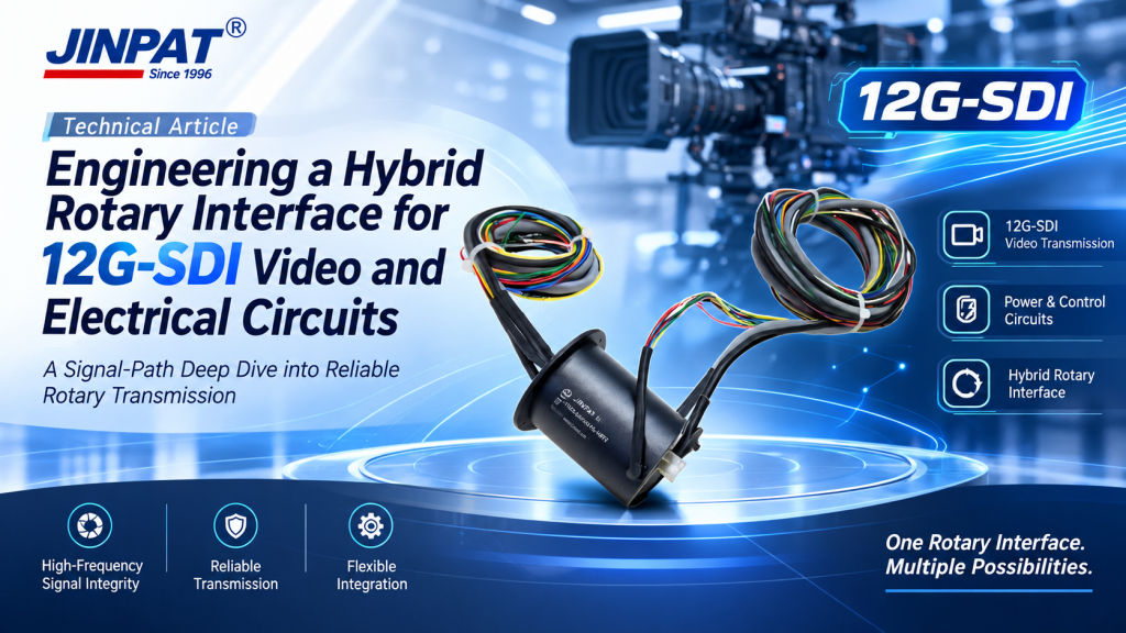 Maintenance Planning for a 12G-SDI Slip Ring in Remote Rotating Systems